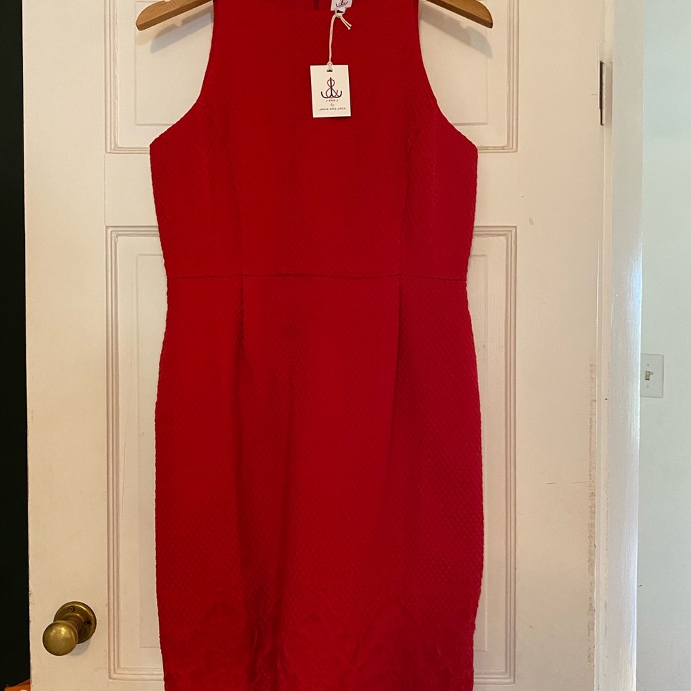 Janie and Jack Red Sheath Cocktail Dress